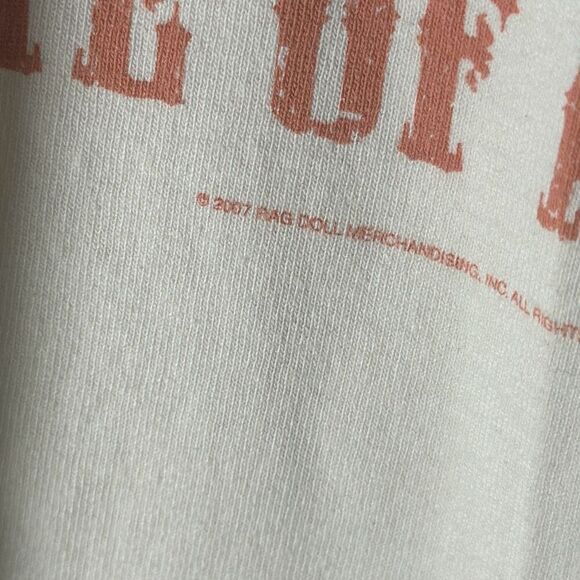 2007 Aerosmith Concert Tour T Shirt Tee Adult Size XL Men's Route All Evil Skull - Picture 3 of 7